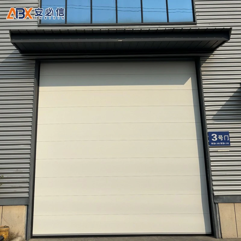 无锡分段式提升门项目案例｜安必信工业门厂家